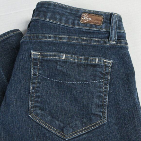 PAIGE‎ Premium Denim Roxbury Skinny Ankle Crop Jeans Size 29 (30.5) Medium Wash - Picture 3 of 16